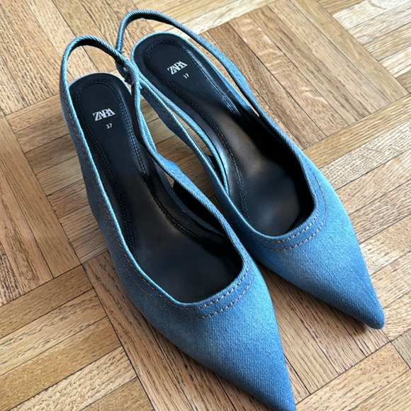 Zara heels size 37 perfect condition - Picture 1 of 4